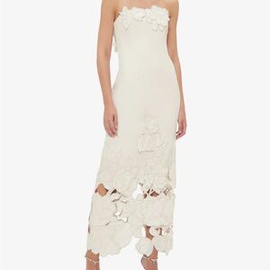 Leo Lin Rayna Bride Dress - comes w FREE matching clutch, shawl & lace robe